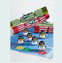 Robin Reed Christmas Crackers - Penguin Racing Game - 13 Inch - 6 Pack