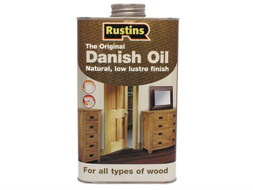 Rustins Original Danish Oil 250ML / 500ml / 1L / 2.5L / 5L / 25L ALL TYPES