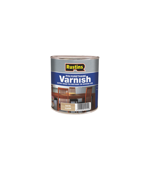 Rustins Quick Dry Polyurethane Varnish Clear - All Finishes & Sizes