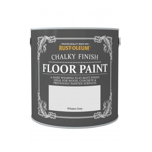 Rust-Oleum Chalk Chalky Wood Floor Paint Chic Shabby Vintage - 2.5L