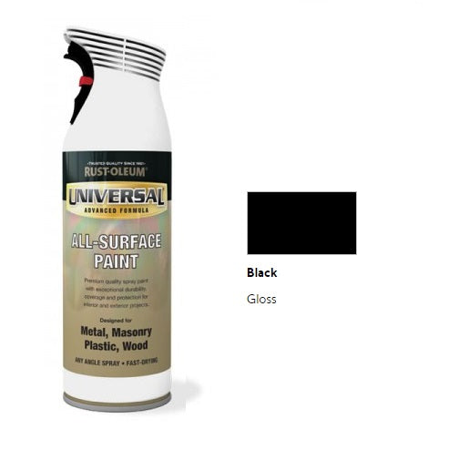 Rust-Oleum Universal All Surface Spray Paint - All Colours and Finishes - 400ml
