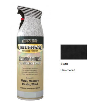 Rust-Oleum Universal All Surface Hammered Spray Paint - All Colours - 400ml