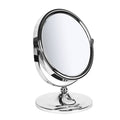 Sabichi Makeup Bathroom New York Mirror - Metal - Silver, 12 x 16.5 x 20.5 cm