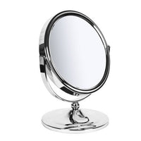 Sabichi Makeup Bathroom New York Mirror - Metal - Silver, 12 x 16.5 x 20.5 cm