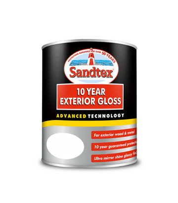 Sandtex 10 Year Exterior Gloss - All Colours - All Sizes