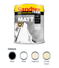 Sandtex Trade Fine Textured Matt Masonry - All Colours - 5 Litres