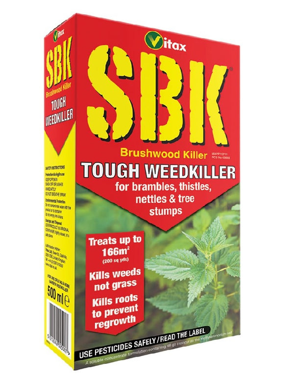 Vitax SBK Brushwood Killer - 500ml - Strong Weed Killer