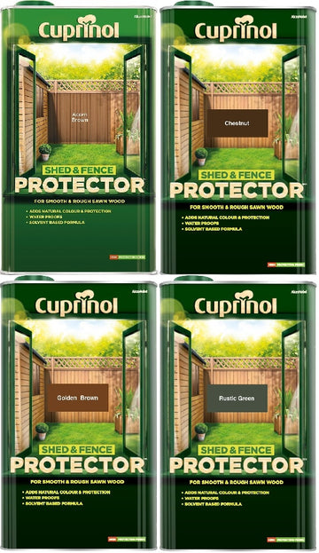 Cuprinol Shed and Fence Protector - All Colours - 5 Litres