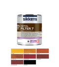 Sikkens Cetol Filter 7 Plus Woodstain Paint - All Sizes - All Colours