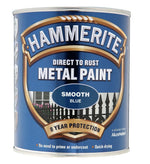 Hammerite - Smooth Direct To Rust Metal Paint - All Colours - All Sizes