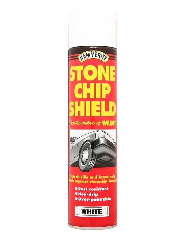 Hammerite - Stone Chip Shield - Black, Grey, White - Aerosol Spray Paint