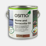 Osmo Stone and Terracotta Oil Exterior -  Clear - 2.5 Litre and 750ml