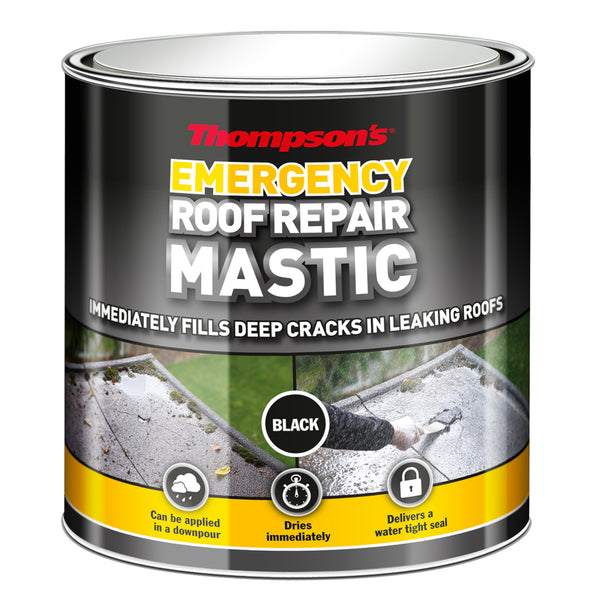 Thompsons Roof Repair Mastic - Black - 750ml
