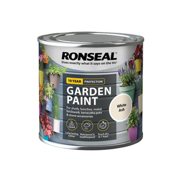 Ronseal Outdoor Garden Paint - For Exterior Wood Metal Stone Brick - All Colours