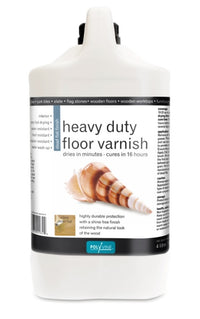 Polyvine Heavy Duty Floor Varnish - Dead Flat Finish - All Sizes
