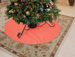 Garland Christmas Tree Stand Floor Protector Mat - Double Sided - Red and Green
