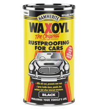 Hammerite - Waxoyl Black - Car Rust Proofing - All Sizes