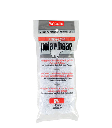 Wooster Jumbo Koter Polar Bear Mini Roller Sleeves - Twin Pack