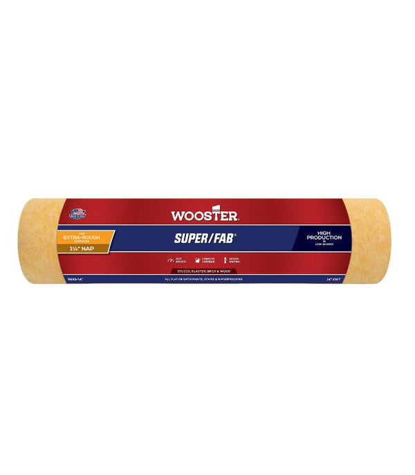 Wooster Super Fab 1.25" Nap Extra Rough Paint Roller Sleeve