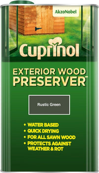 Cuprinol Exterior Wood Preserver - All Sizes and Colours